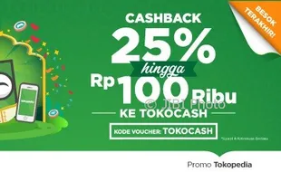 INFO BELANJA : Hari Ini dan Besok, Tokopedia Beri Diskon Besar-Besaran