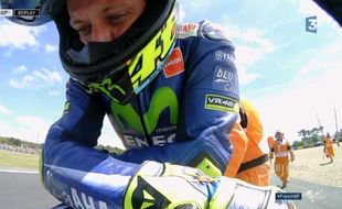 Nyaris Ketiban Motor di GP Austria, Rossi: Saya Takut Sekali