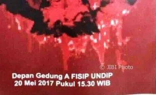 HARI KEBANGKITAN NASIONAL : Presiden BEM Undip Bantah Penyebar Poster Garuda Ku Kafir Anti Pancasila