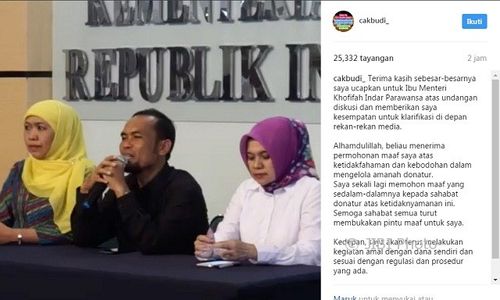 Ketemu Mensos, Cak Budi Janji Urus Badan Hukum