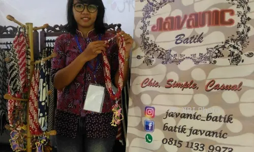 Dari Kain Perca Jadi Kalung Bernilai Jual Tinggi