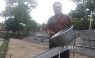 Bantaran Sungai Gajah Wong Kini Jadi Taman Legawong