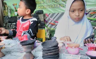 Oase Keceriaan Anak di Tengah Keramaian Keramaian Pameran Potensi Daerah Sleman