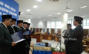 Resmi Dilantik, Ini Nama-Nama 5 Wakil Rektor UMS