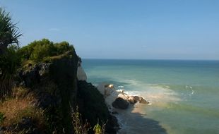 LONGSOR GUNUNGKIDUL : Awas! Tebing Ngungak Bisa Ambrol Lagi