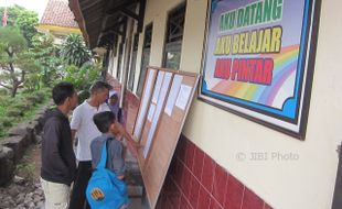 PPDB 2017 : 15 SMP Negeri di Karanganyar Kekurangan Siswa, Pendaftaran Diperpanjang