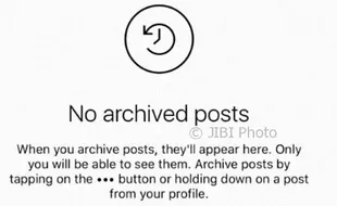 Fitur Archive Kini Bisa Dipakai di Semua Akun Instagram