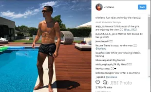 Sekali Upload di Instagram, Ronaldo Dibayar Rp5,3 Miliar!