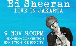 Ingin Nonton Ed Sheeran di Jakarta? Ini Harga Tiketnya