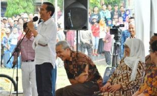 KUIS SEPEDA JOKOWI : Kocak! Presiden Belajar Bahasa Ngapak