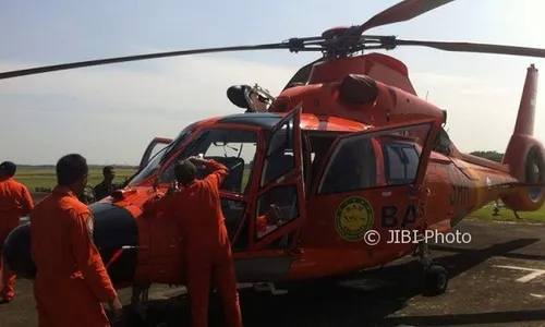 LEBARAN 2016 : Basarnas Simulasikan Pemanfaatkan Helikopter di Tol Batang