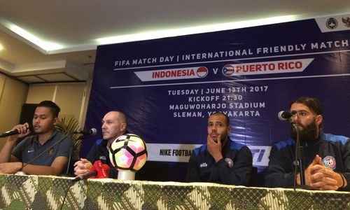 INDONESIA VS PUERTO RICO : Kiper Puerto Rico Tak Gentar Hadapi Bachdim