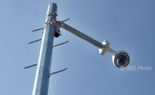 Pantau Pemudik Nataru, Simpang Ngasem Kartasura Dipasangi Kamera CCTV