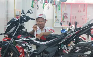 Mekanik Honda Siap Kawal Sepeda Motor Pemudik Agar Fit Setiap Saat