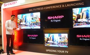 Sharp Hadirkan Televisi Berukuran Besar