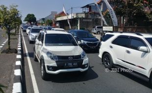 H+4 Lebaran 2017, Jalan Solo-Jogja Padat Merayap