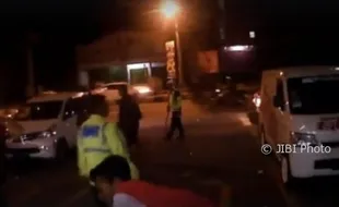 BALAP LIAR SEMARANG : Polisi Bubarkan Trek-Trekan, Ini Video Serunya…