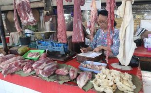 Harga Daging Sapi di Solo Naik Rp10.000/kg