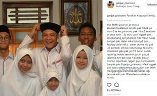 LEBARAN 2017 : Gubernur Ganjar Pranowo Mengaku Hanya Peroleh Satu Parsel, Benarkah?