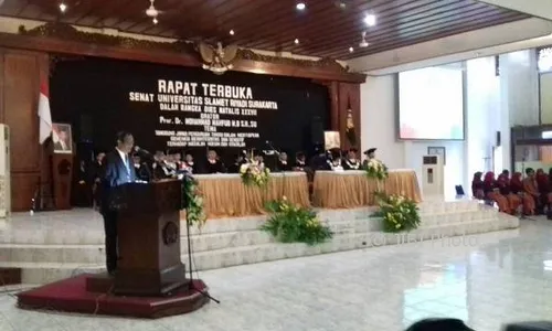 DIES NATALIS UNISRI SOLO : Mahfud MD: Perguruan Tinggi Harus Mampu Cetak Cendekiawan