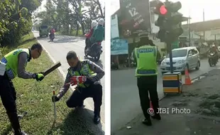 Begini Upaya Polisi Grobogan Amankan Arus Balik Lebaran 2017