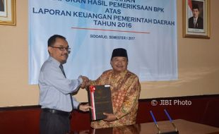 KEUANGAN DAERAH :  Banyak Cela, BPK Beri Pemprov Jateng WTP