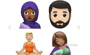 Apple Kini Punya Emoji Perempuan Berhijab