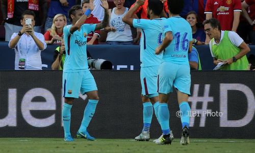 ICC 2017: Barcelona Tekuk MU 1-0 Lewat Gol Tunggal Neymar