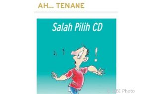 KISAH LUCU : Ah Tenane Jon Koplo: Salah Pilih CD