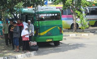 LEBARAN 2017 : Terminal Dhaksinarga Tak Ramai, Karena Alasan Ini?