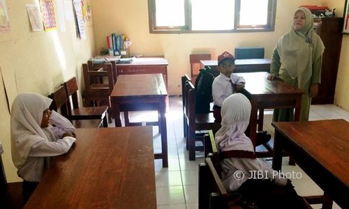 SD di Gunungkidul Ini Tetap Dipertahankan, Meski Hanya Miliki 3 Murid Baru