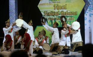 FESTIVAL REBANA 2017 : Tua Muda Berkompetisi Melestarikan Seni Rebana 