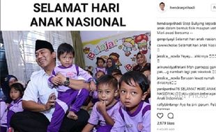 HARI ANAK NASIONAL : Wali Kota Semarang Serukan Setop Bullying terhadap Anak