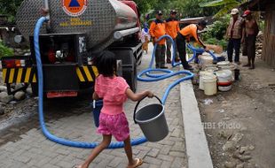 FOTO KEMARAU 2017 : Kekeringan Serang Kabupaten Semarang