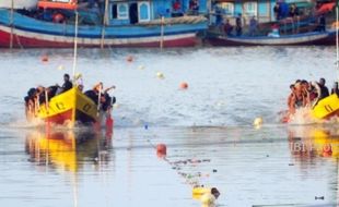 Kembali Digelar, Lomba Dayung Tradisional di Batang Tahun Ini Paling Seru