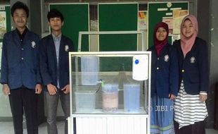 KAMPUS DI SEMARANG : Sumur di Pesisir Kerap Tercemar, Mahasiswa Undip Ciptakan Alat Penetral