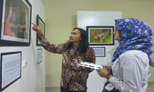 PAMERAN SEMARANG : Gali Kearifan Lokal, Mahasiswa Unnes Ilustrasikan Ratu Kalinyamat