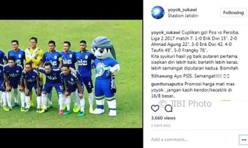 LIGA 2 : Ridwan Bawa PSIS Unggul Sementara