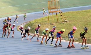 KEJUARAAN SEPATU RODA : Aksi "Gila" Kelas Dunia Siap Guncang Manahan Solo