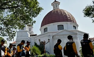 Kendaraan Melintas di Kota Lama Semarang akan Semakin Dibatasi