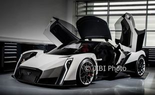 INDUSTRI OTOMOTIF : Hypercar Listrik Singapura Diuji Coba