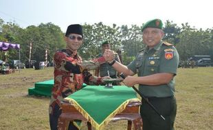 Program TMMD Boyolali Selesaikan Pembangunan Jalan di Tambak