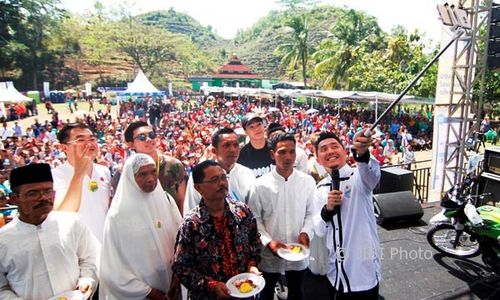 Ribuan Warga Hadiri Yogrt Pesta’in Sekampung di Desa Pringombo