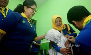 Pelaksanaan Imunisasi MR di Bantul Diperpanjang