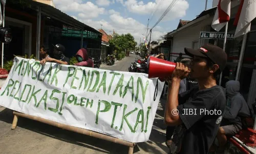 PT KAI : Bukan Penggusuran tapi Murni Pendataan