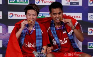 Menang di Final, Ganda Campuran Tontowi/Liliyana Juara Dunia