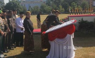 FOTO HUT JATENG : Begini Upacara Peringatan Hari Jadi Jateng di Simpang Lima