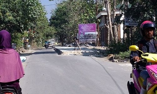 Jalan Menuju Pabrik Esemka di Boyolali Mulai Diperbaiki