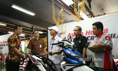 MOTOR HONDA : Dua Mekanik Astra Jateng Raih Juara Nasional