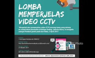 Unik! Lomba Memperjelas Video CCTV Rumah Novel Baswedan